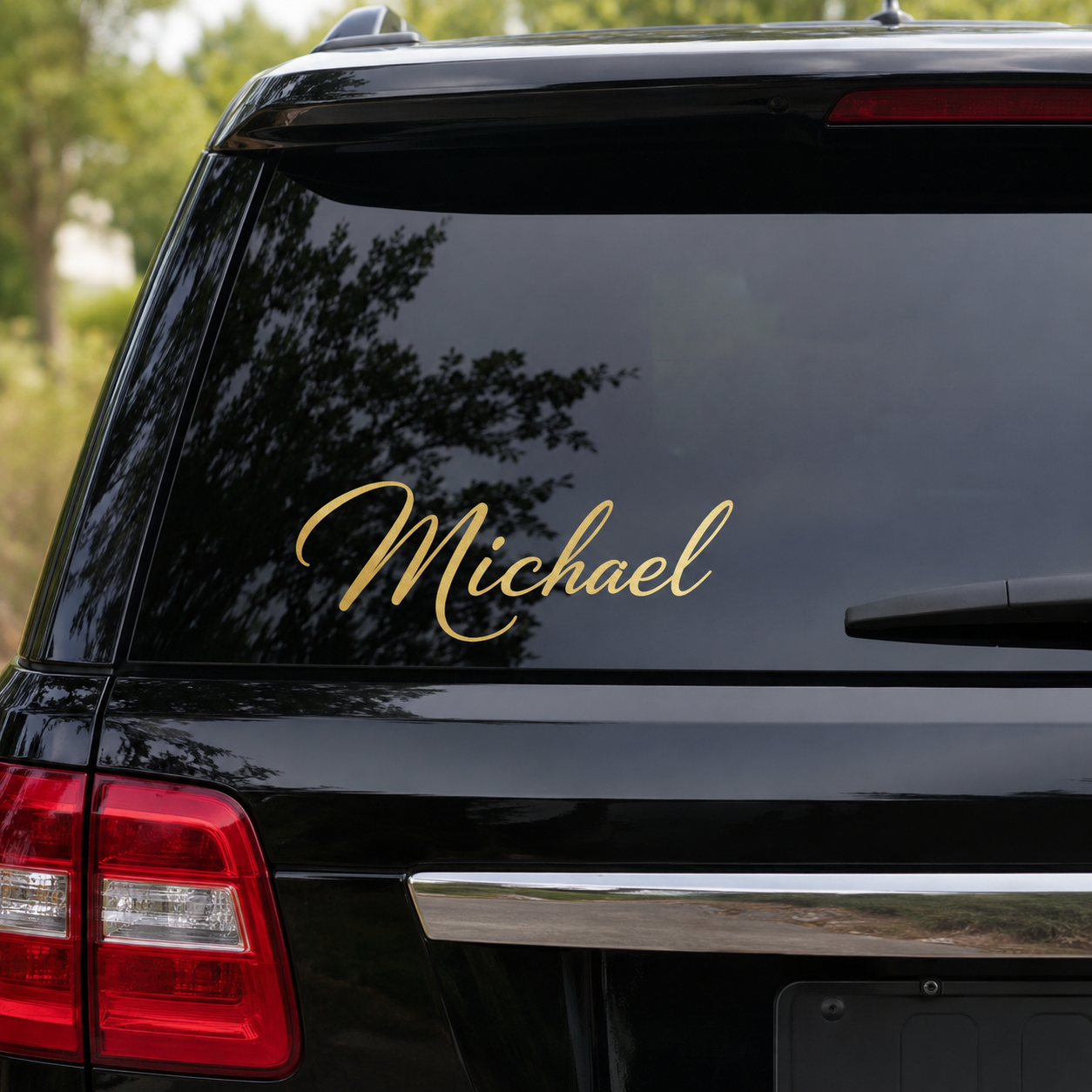 Custom Vinyl Name Decal