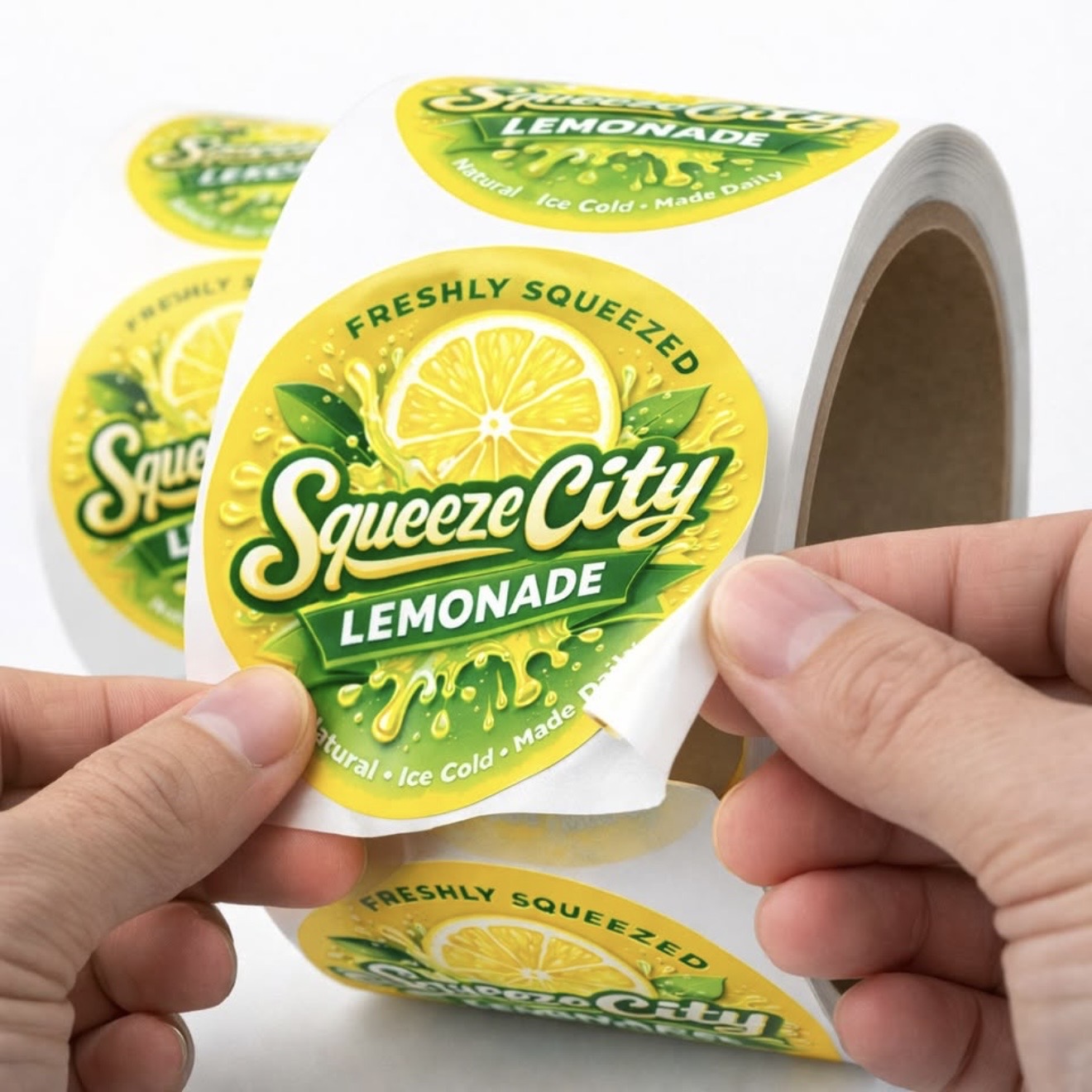 100 Premium Custom Vinyl Labels (Bubble-Free)