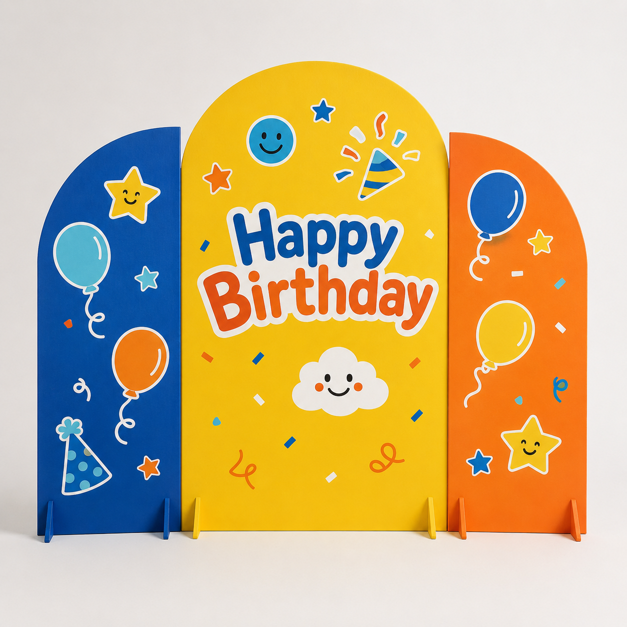 Custom Backdrop Stickers & Decals for Birthdays, Graduations & Events