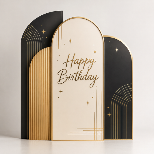 Custom Backdrop Stickers & Decals for Birthdays, Graduations & Events