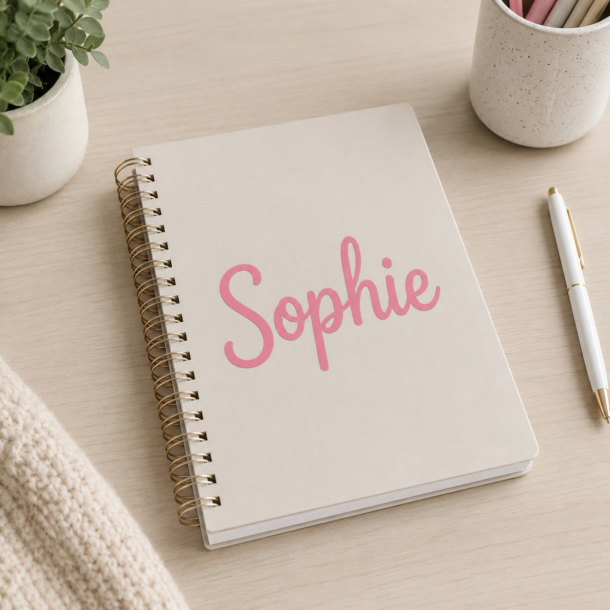 Custom Vinyl Name Decal