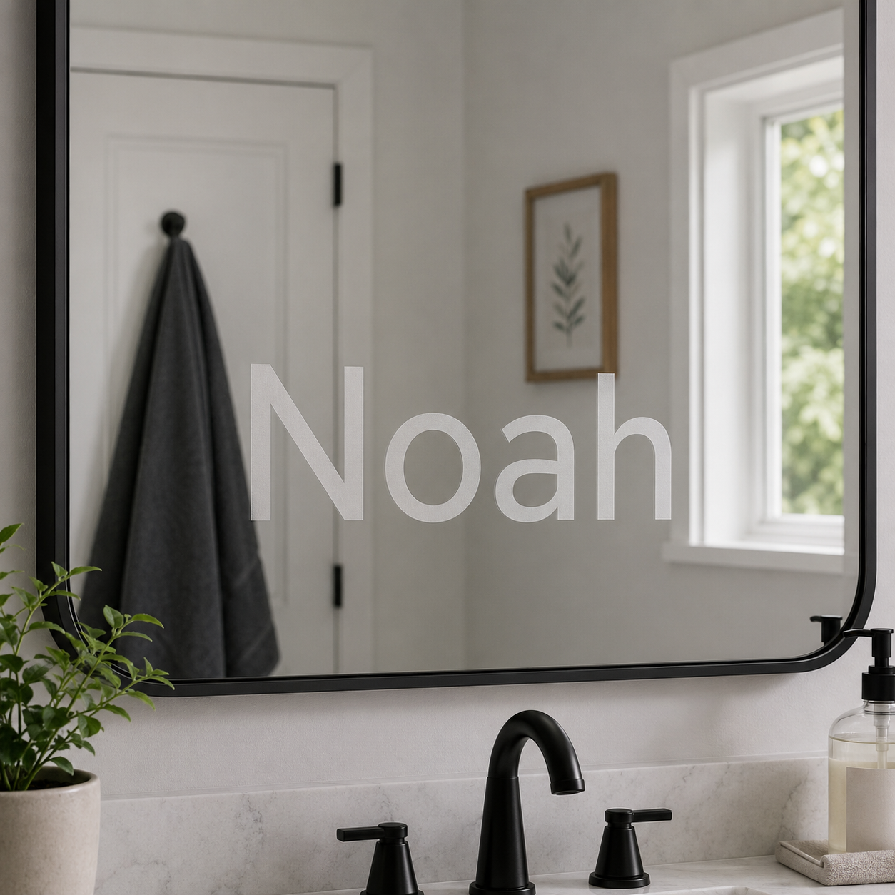 Custom Vinyl Name Decal