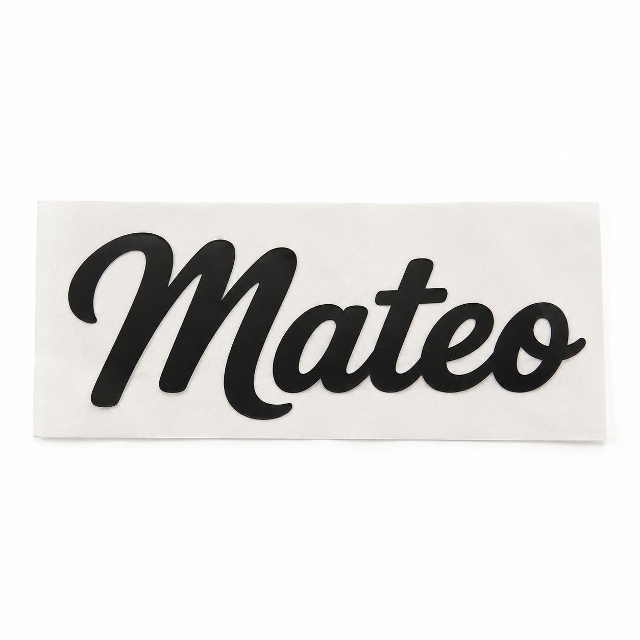 Custom Vinyl Name Decal